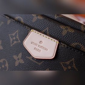 LV BUMBAG Поясная сумка Модель M43644 Изготовленный из классичес