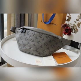 LV поясная сумка Артикул： m46108 Серый (тиснение) Новая поясная с