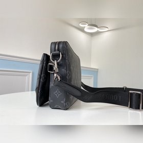 LV Модель M69443 Trio Почтовая сумка Изготовлена из ткани Monogra