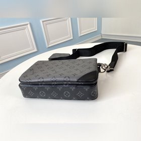 LV Модель M69443 Trio Почтовая сумка Изготовлена из ткани Monogra