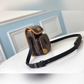 LV Модель N40357 Nano Amazone Почтовая сумка Вирджил Абло в сотру