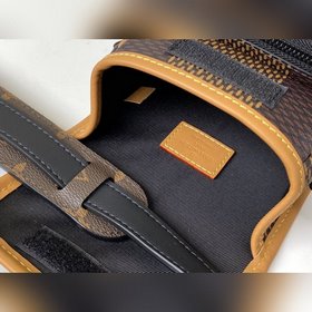 LV Модель N40357 Nano Amazone Почтовая сумка Вирджил Абло в сотру