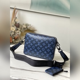 LV Модель： M45730 Duo Почтовая сумка Изготовлена из кожи Monogra