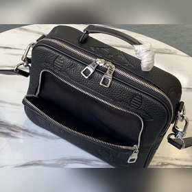 LV Артикул： M57287 Кожаный чемодан Flight Case С сумкой Flight C