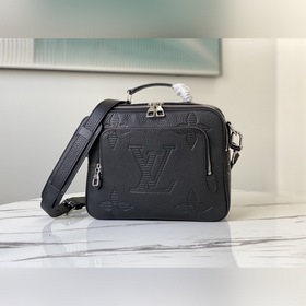 LV Артикул： M57287 Кожаный чемодан Flight Case С сумкой Flight C