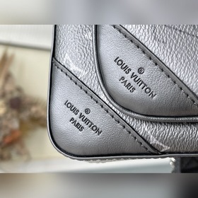 LV Артикул： M69443 Почтовая сумка Изготовлена из канваса и канва