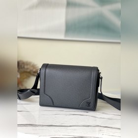 LV Модель： M30807 Черный Новая сумка-почтальон New Flap Тонкая т
