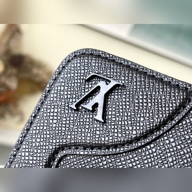 LV Модель： M30807 Черный Новая сумка-почтальон New Flap Тонкая т