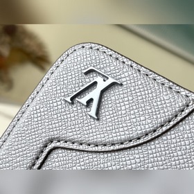 LV Модель： M30808 Серый  Новая сумка-почтальон с клапаном Тонка