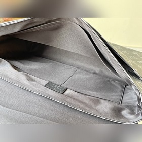 LV Артикул： M45271 Черный с цветочным узором Мужская сумка-почта