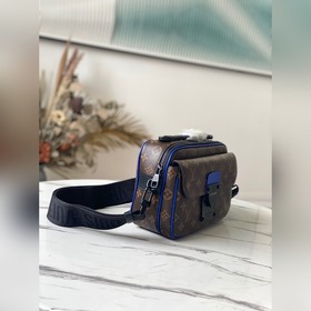 LV Артикул： M45863  S Lock Почтовая сумка Изготовлена из ткани 