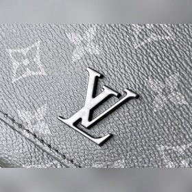 LV Артикул： M46255 Черный с цветочным узором, небольшая сумка-по