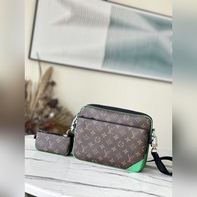 LV Артикул： M46266 Зеленый В данной модели Trio Mailbag изготовл