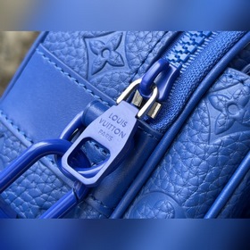 LV Модель： M58488 Синий S Lock Почтовая сумка Изготовлена из мя