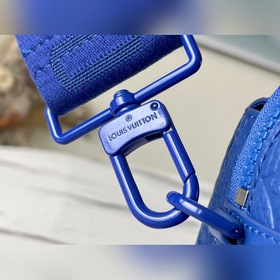 LV Модель： M58488 Синий S Lock Почтовая сумка Изготовлена из мя