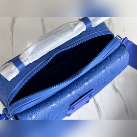 LV Модель： M58488 Синий S Lock Почтовая сумка Изготовлена из мя