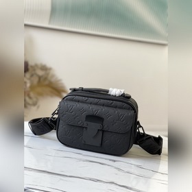 LV Модель： M58489 Кожаная сумка-почтальон S Lock Изготовлена из