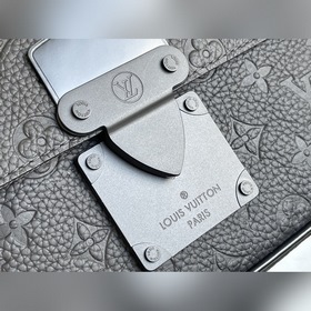 LV Модель： M58489 Кожаная сумка-почтальон S Lock Изготовлена из