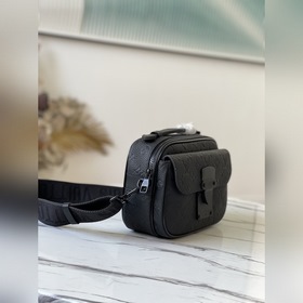 LV Модель： M58489 Кожаная сумка-почтальон S Lock Изготовлена из 