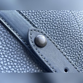 LV Модель： M58494 Синий  Почтовая сумка Trunk Изготовлена из ко