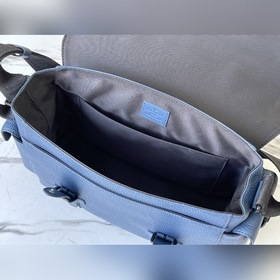 LV Модель： M58494 Синий  Почтовая сумка Trunk Изготовлена из ко