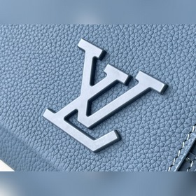 LV Модель： M59327 Синий Новая сумка почтальона Современный стиль