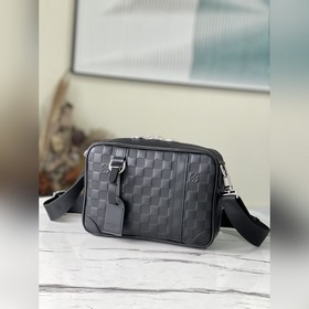 LV Артикул： N45286 Почтовая сумка Изготовлена из кожи быка, имее