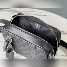 LV Артикул： N45286 Почтовая сумка Изготовлена из кожи быка, имее