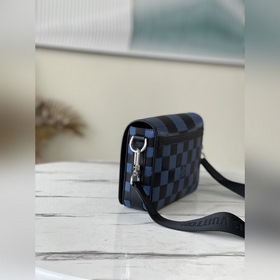 LV Модель： N50037 Синяя сумка Studio с клапаном Выделяйтесь с п