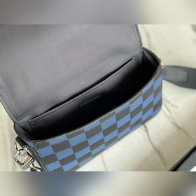 LV Модель： N50037 Синяя сумка Studio с клапаном Выделяйтесь с п
