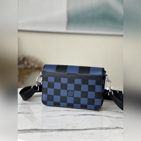LV Модель： N50037 Синяя сумка Studio с клапаном Выделяйтесь с п