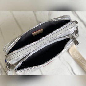 LV Артикул： N50068 Белая клетка Trio Почтовая сумка Модель из тк