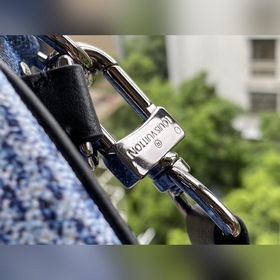 LV Артикул： N50068 Синяя клетка Trio Почтальон Тенденция Damier 