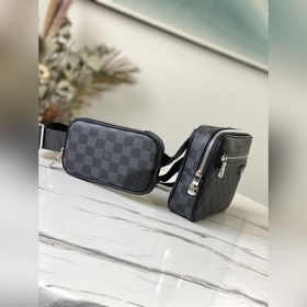 LV Модель： N50018 Сумка Scott Сумка из ткани Damier Graphite пр