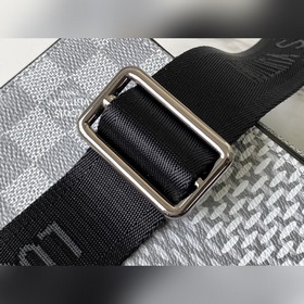 LV Модель： N50014 Серебристо-белая сумка-почтальон Studio Изгото