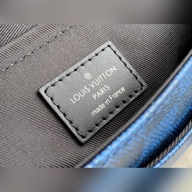 LV Модель： N50026 Синяя сумка Studio Изготовлена из ткани Damier