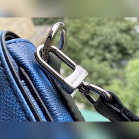LV Модель： N50026 Синяя сумка Studio Изготовлена из ткани Damier