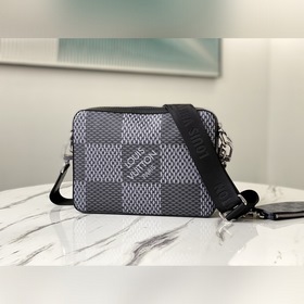 LV Модель M69443 Черный Trio Почтальонская сумка 3 в 1 Изготовле