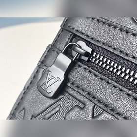 LV Модель M44729 Sprinter Мессенджер Мягкая кожа Monogram Shadow 