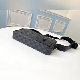 LV Модель N40364 Alpha Почтовая сумка Классическая конструкция из