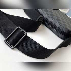 LV Модель N40364 Alpha Почтовая сумка Классическая конструкция из
