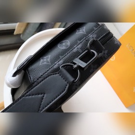 LV 【STEAMER Почтовая сумка】 Артикул： M45585 Черный с цветочным