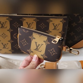 LV Артикул： M45965 Желтый TRIO Почтовая сумка Вирджил Абло и яп