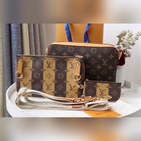 LV Артикул： M45965 Желтый TRIO Почтовая сумка Вирджил Абло и яп