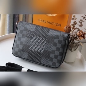 LV Артикул： N50026 Сумка STUDIO Эта сумка-почтальон Studio изгот