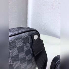 LV Модель： N50018 Black Scott Почтовая сумка Изготовлена из ткани