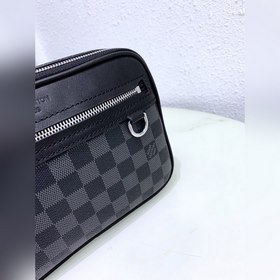 LV Модель： N50018 Black Scott Почтовая сумка Изготовлена из ткани