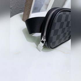 LV Модель： N50018 Black Scott Почтовая сумка Изготовлена из ткани