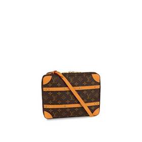 LV Monogram с покрытием из парусины Тканевая подкладка Отделка и
