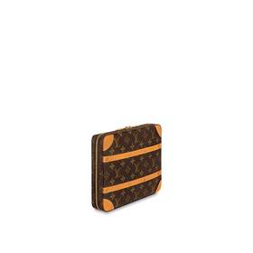 LV Monogram с покрытием из парусины Тканевая подкладка Отделка и